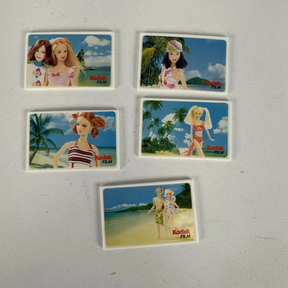 2002 Mattel Barbie Cruise Ship Replacement Parts‎ Accessories- KODAK PICTURES